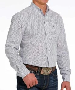 Cinch Men's Geo Print Button Down Shirt