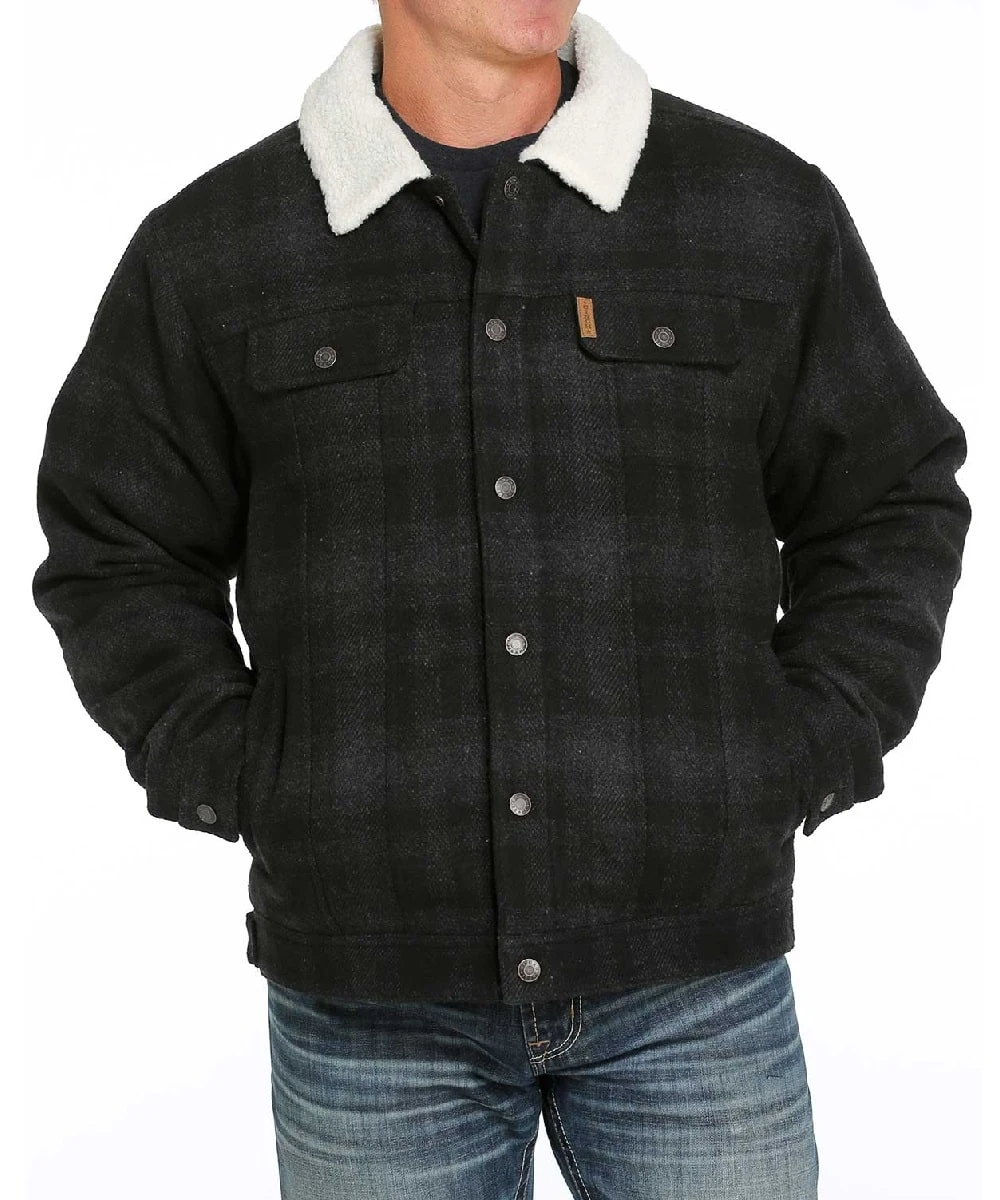 Cinch Men's Big & Tall Trucker Jacket 1 Cinch Men's Big & Tall Trucker Jacket