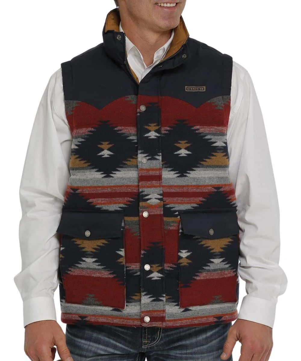 Cinch Men's Quilted Vest 1 Cinch Men's Quilted Vest