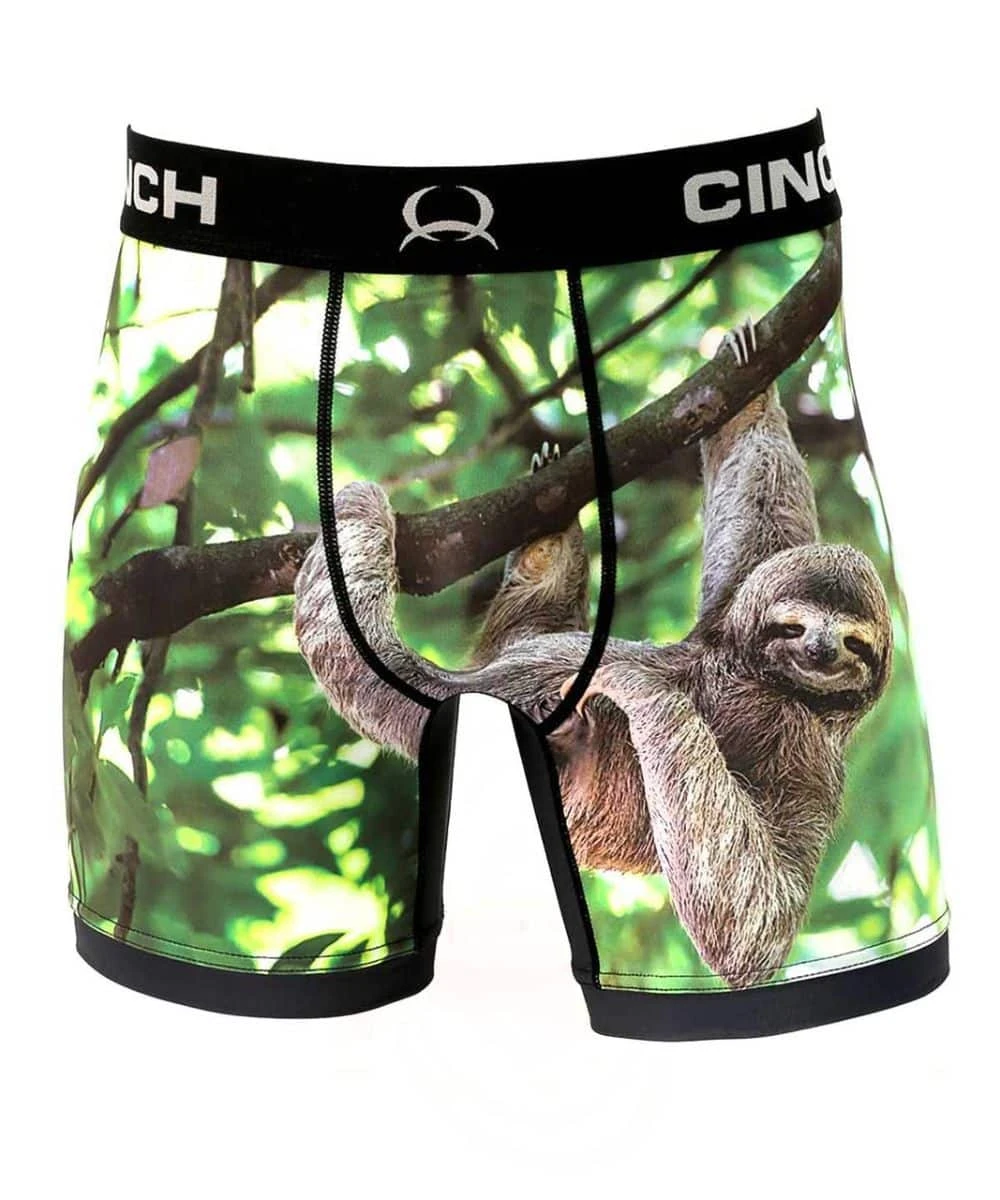 Cinch Men's Sloth Boxer Brief 1 Cinch Men's Sloth Boxer Brief