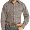 Rock & Roll Cowboy Boys' Western Snap Shirt