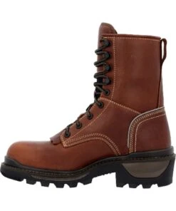 Rocky Men's Rams Horn Logger Work Boot -Fashion Shop RKK0397 4