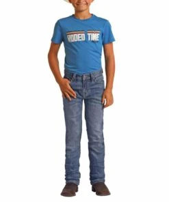 Rock & Roll Cowboy Boys' ReFlex Revolver Jean
