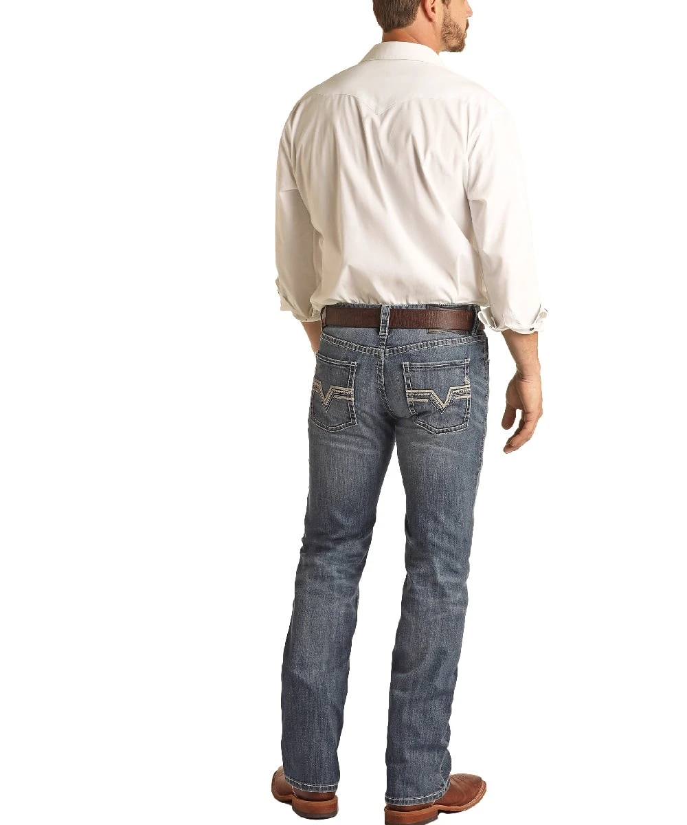 Rock & Roll Cowboy Men's Straight Leg Jean 2 Rock & Roll Cowboy Men's Straight Leg Jean - Image 2