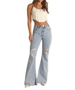 Rock & Roll Cowgirl Women's Flare Jean