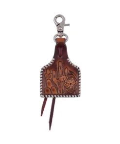 Circle Y Of Yoakum Ear Tag Saddle Charm