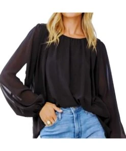 Andree By Unit Women's Chiffon Blouse