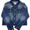 Grace In LA Women's Basic Denim Jacket