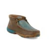 Twisted X Women's Tooled Turquoise Chukka Driving Moc
