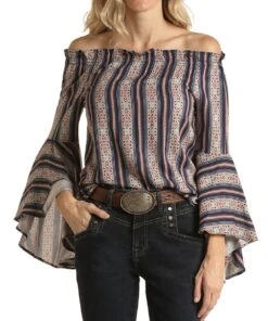 Panhandle Women's Off The Shoulder Top