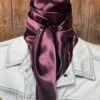 Rodeo Drive Solid Plum Wild Rag