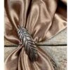 Rodeo Drive Copper Feather Concho Wild Rag Slide