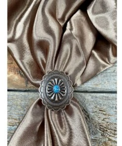 Rodeo Drive Copper Howlite Concho Wild Rag Slide