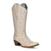 Corral Women's Bone Embroidery And Crystals Boot