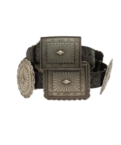 M&F Western Women's Ariat Embossed Concho Belt