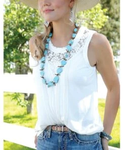 Cruel Girl Women's Lace Tank Top