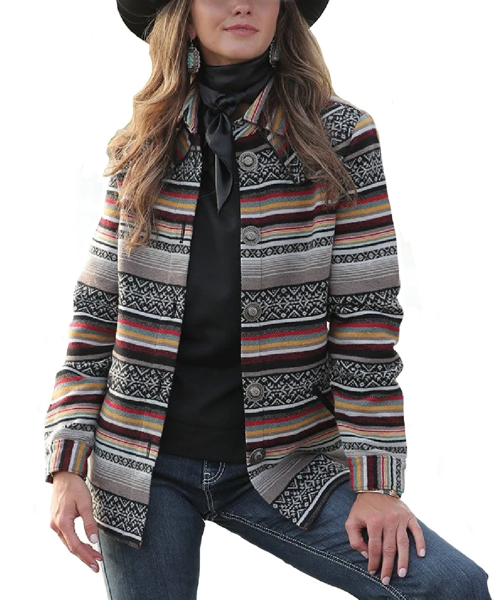 Cinch Women's Tweed Shacket 2 Cinch Women's Tweed Shacket - Image 2