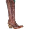 Corral Women's Cognac Embroidered Boot