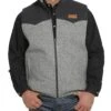 Cinch Men's Big And Tall Wooly Vest