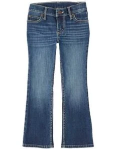 Wrangler Girls' Western Boot Cut Jean