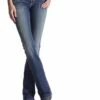 Ariat Women's R.E.A.L. Mid Rise Entwined Boot Cut Jean
