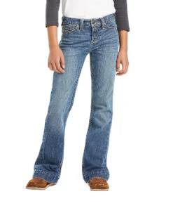 Ariat Girls' R.E.A.L. Rylee Wide Leg Jean