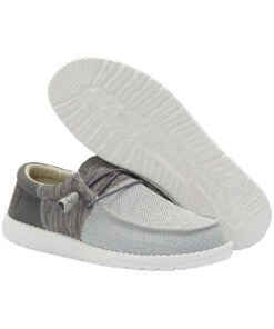 Hey Dude Men's Funk Slate Wally Sox Tri Tone Shoe