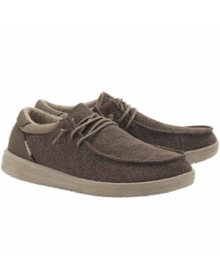 Hey Dude Men's Shitake Brown Paul Sox Shoe