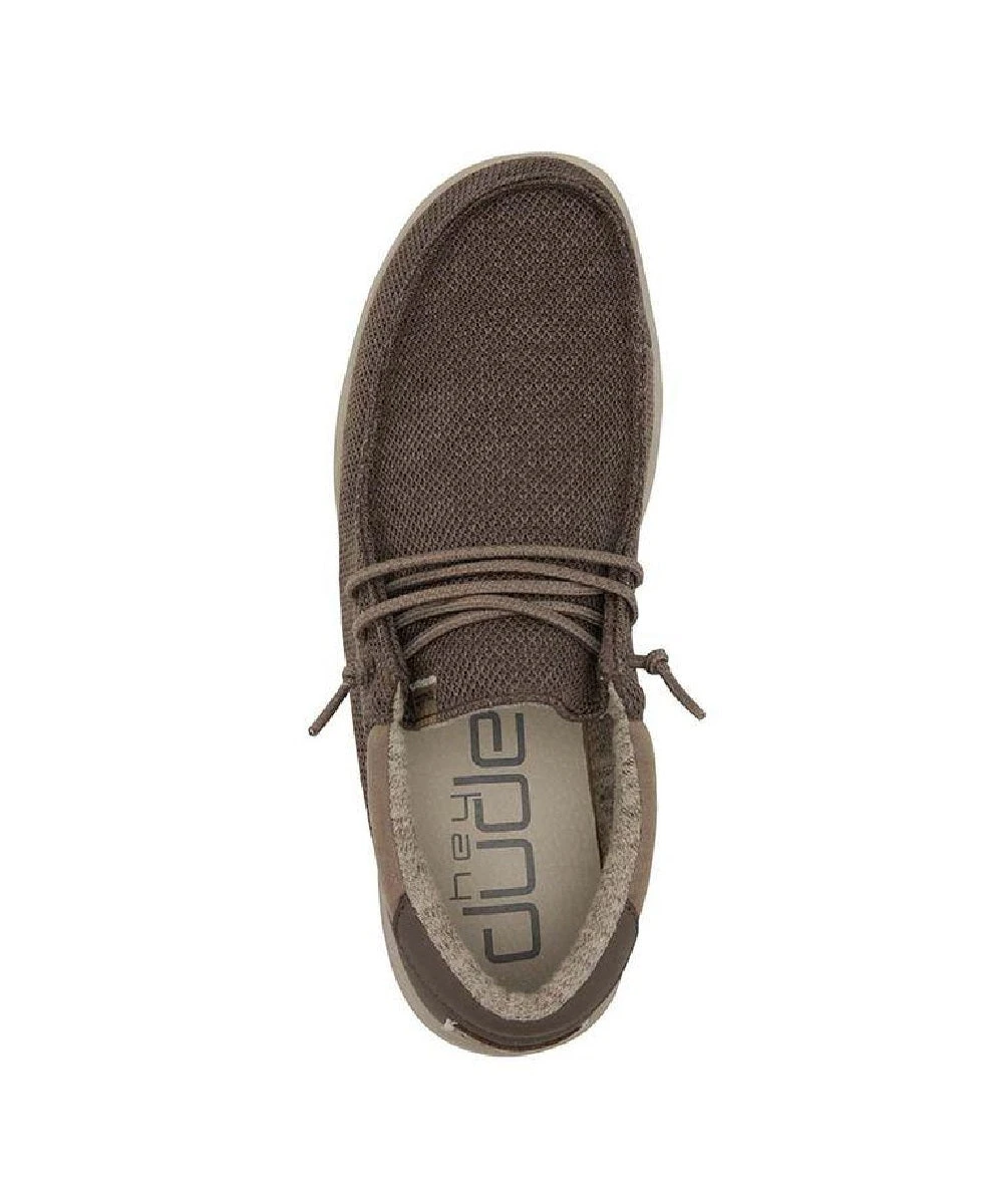 Hey Dude Men's Shitake Brown Paul Sox Shoe 2 Hey Dude Men's Shitake Brown Paul Sox Shoe - Image 2
