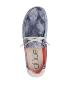 Hey Dude Women's Tie Dye Navy Wendy Shoe -Fashion Shop products 121412563 c