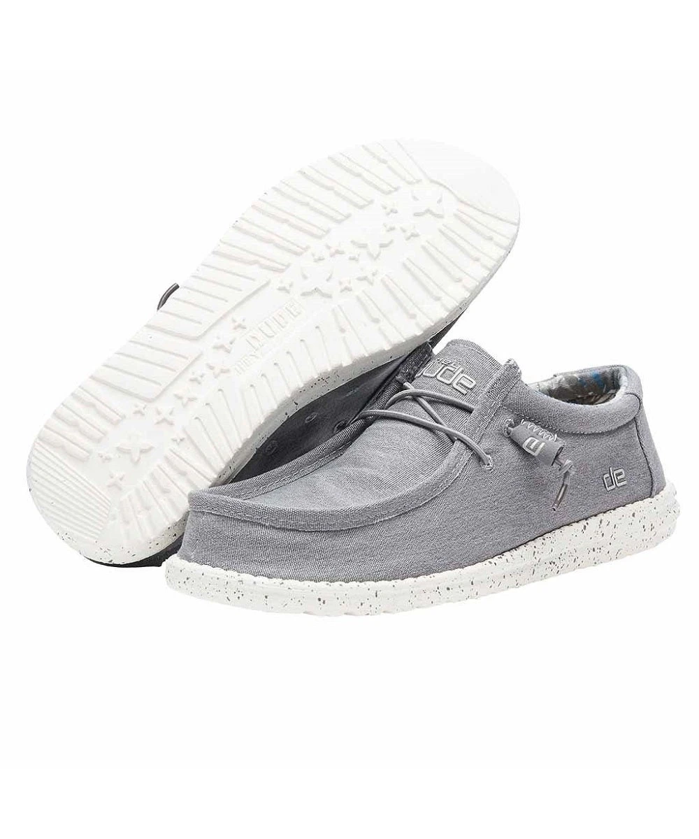 Hey Dude Men's Iron Wally Stretch Shoe 1 Hey Dude Men's Iron Wally Stretch Shoe