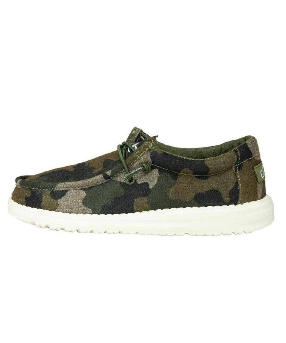 Hey Dude Toddler Camo Wally Shoe 2 Hey Dude Toddler Camo Wally Shoe - Image 2