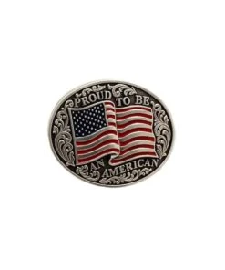 M&F Western Youth Nocona American Flag Buckle