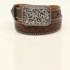 M&F Western Girls' Ariat Embossed Fashion Belt
