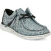 Justin Women's Hazer Turquoise Print Casual Shoe