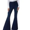 Kancan Women's High Rise Flare Jean
