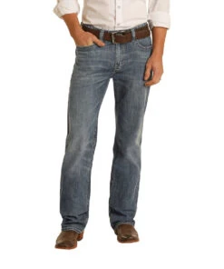 Rock & Roll Cowboy Men's Reflex Double Barrel Jean