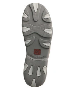 Twisted X Men's Gray Basket Weave Chukka Driving Moc -Fashion Shop products MDM0073sole