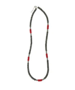 West & Co. Women's Navajo Pearl Disc Necklace