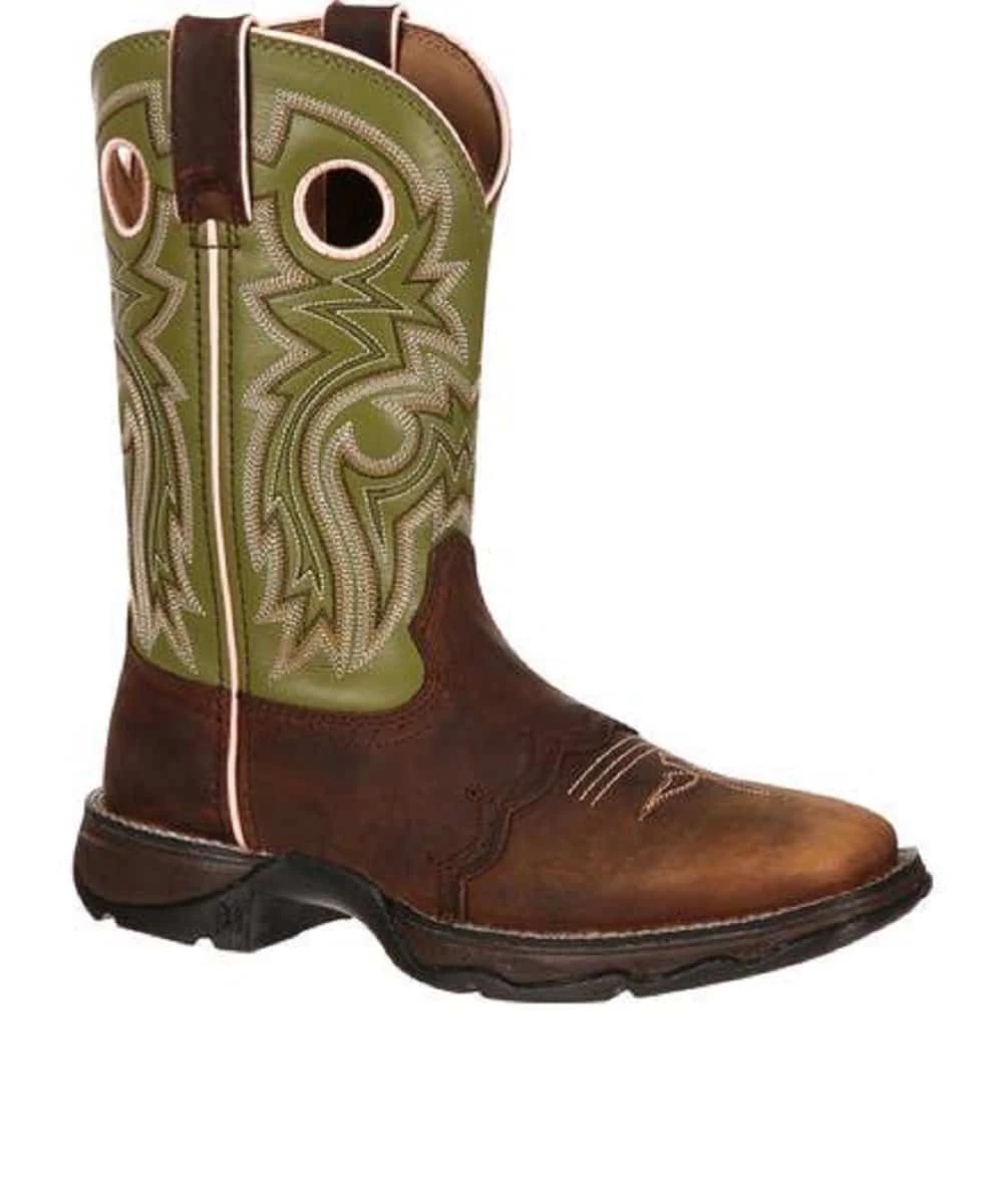 Durango Women's Lady Rebel Meadow N' Lace Western Saddle Boot 1 Durango Women's Lady Rebel Meadow N' Lace Western Saddle Boot