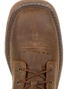 Rocky Men's Iron Skull Waterproof Lacer Western Boot -Fashion Shop products RKW0286 toe