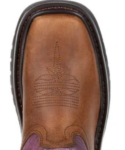 Rocky Kids' Original Ride Flx Western Boot -Fashion Shop products RKW0302c toe