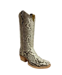 R. Watson Women's Python Leather Boot