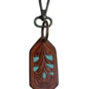 Myra Bags Women's Turquoise Petal Keychain
