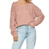 Cowpokes Bootique Women's Textured Sweater