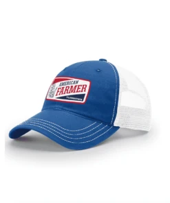 Royce Apparel Royal Blue American Farmer Ball Cap