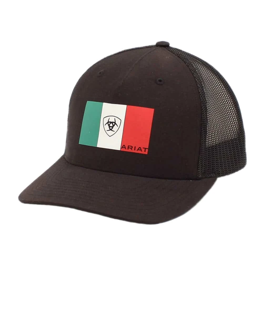 M&F Western Ariat Mexican Flag Logo Cap 1 M&F Western Ariat Mexican Flag Logo Cap