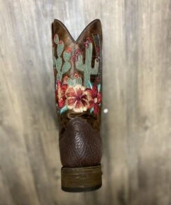 Corral Women's Brown Fish Embroidered Boot -Fashion Shop products a3912heel