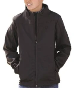 Cinch Boys' Black Bonded Jacket