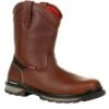 Rocky Men's Rams Horn Waterproof Composite Toe Pull On Work Boot